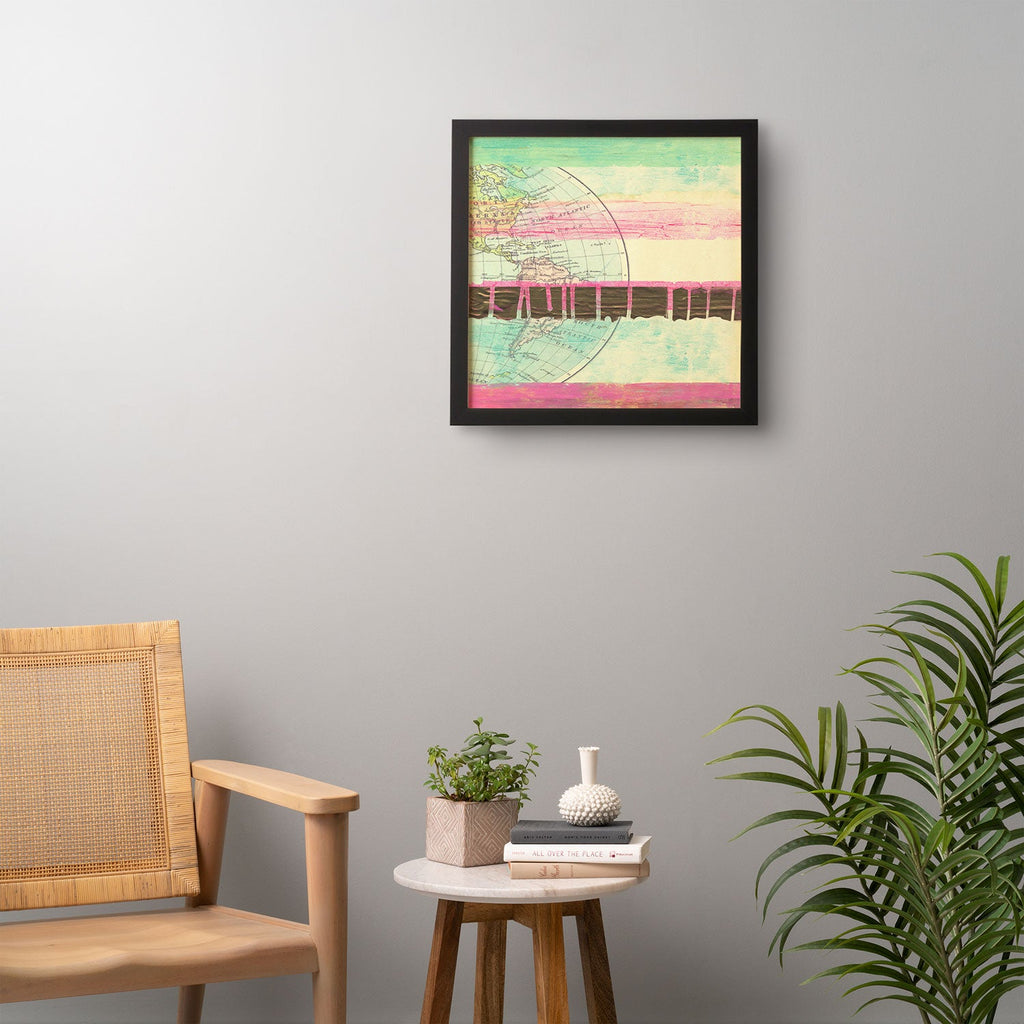 Dash and Ash World Traveler I Framed Wall Art