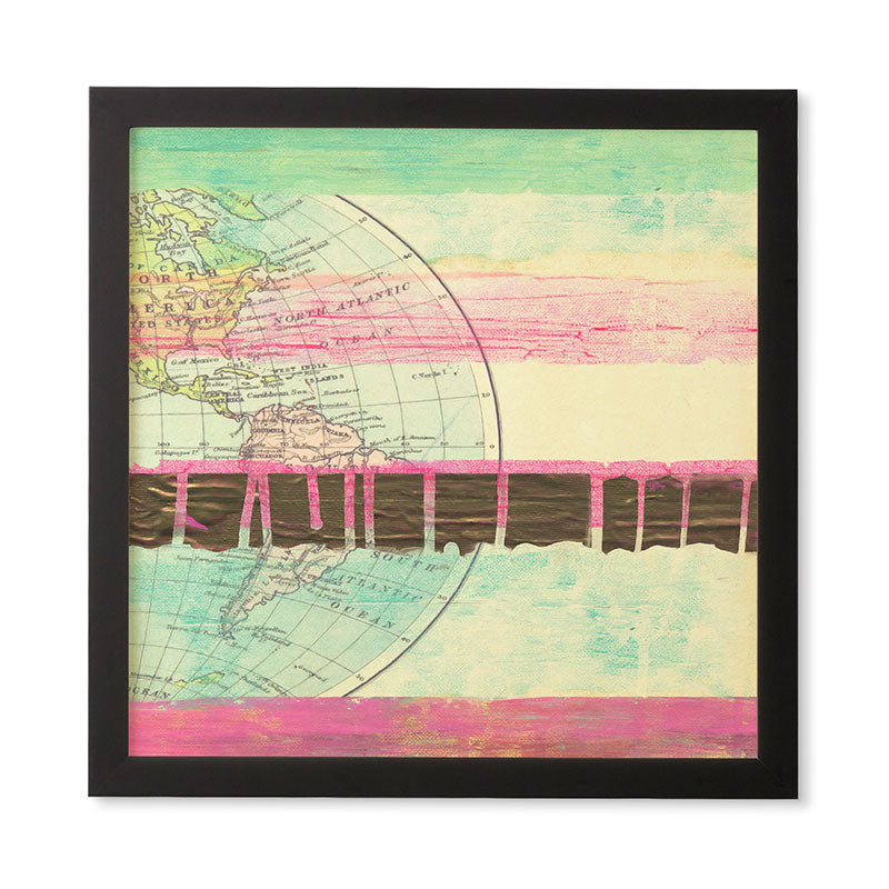 Dash and Ash World Traveler I Framed Wall Art