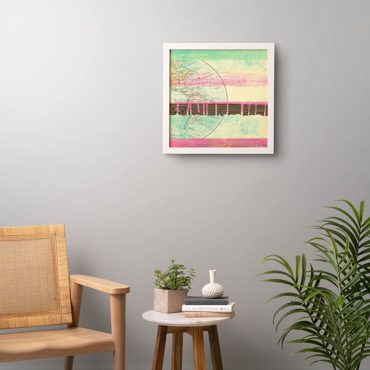 Dash and Ash World Traveler I Framed Wall Art