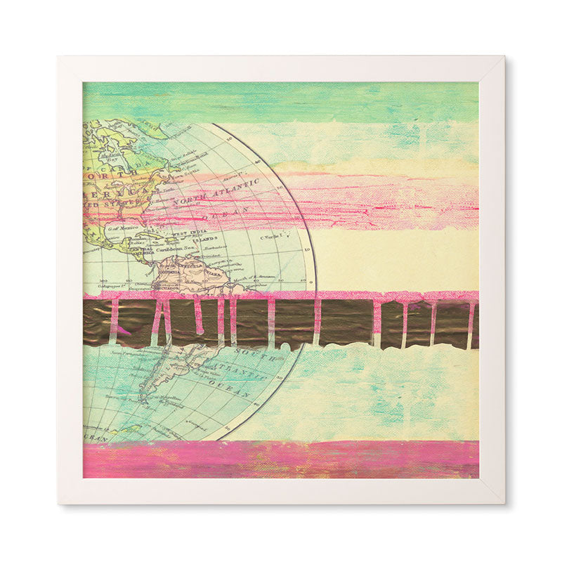 Dash and Ash World Traveler I Framed Wall Art