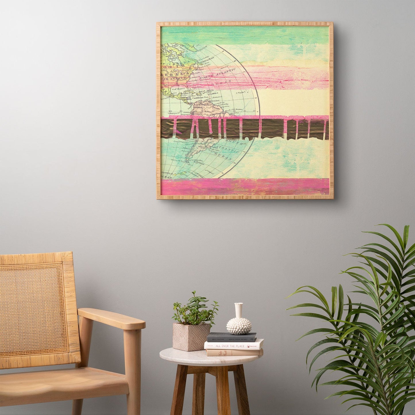 Dash and Ash World Traveler I Framed Wall Art