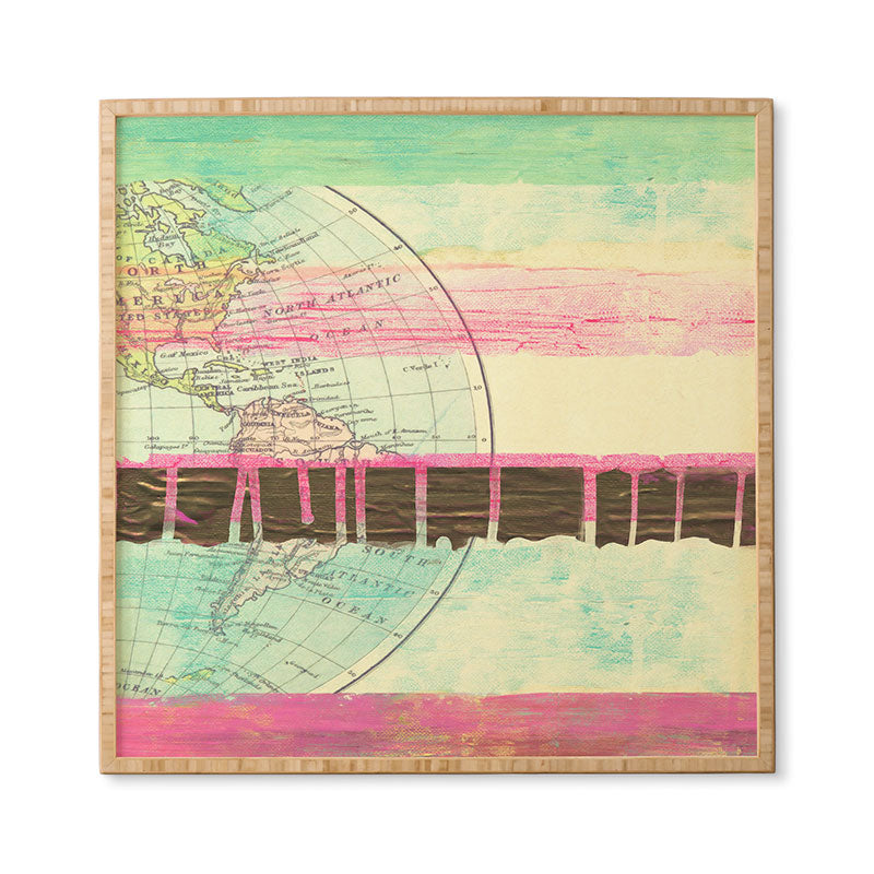 Dash and Ash World Traveler I Framed Wall Art