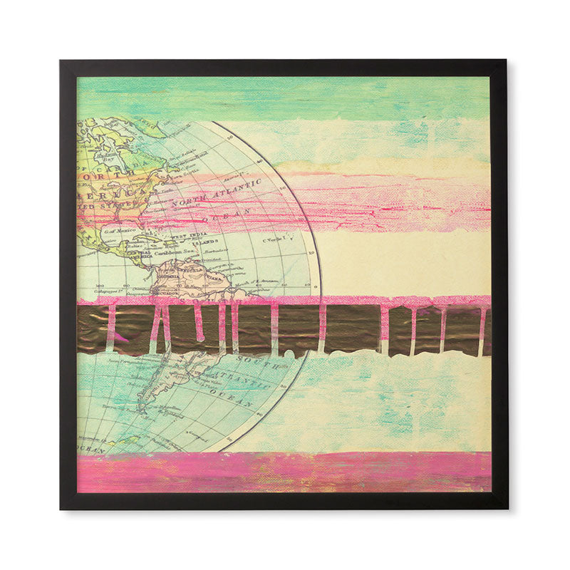 Dash and Ash World Traveler I Framed Wall Art