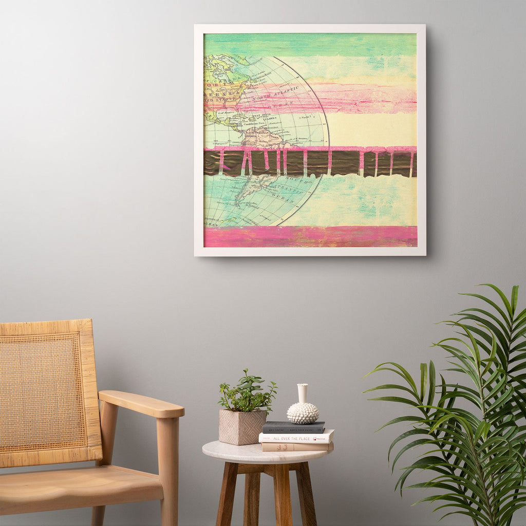 Dash and Ash World Traveler I Framed Wall Art