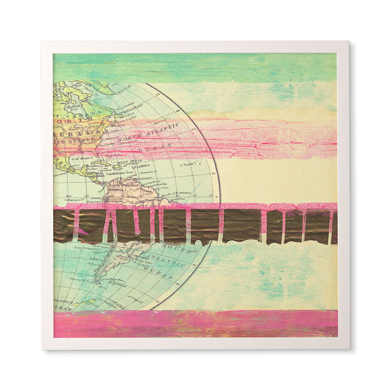 Dash and Ash World Traveler I Framed Wall Art
