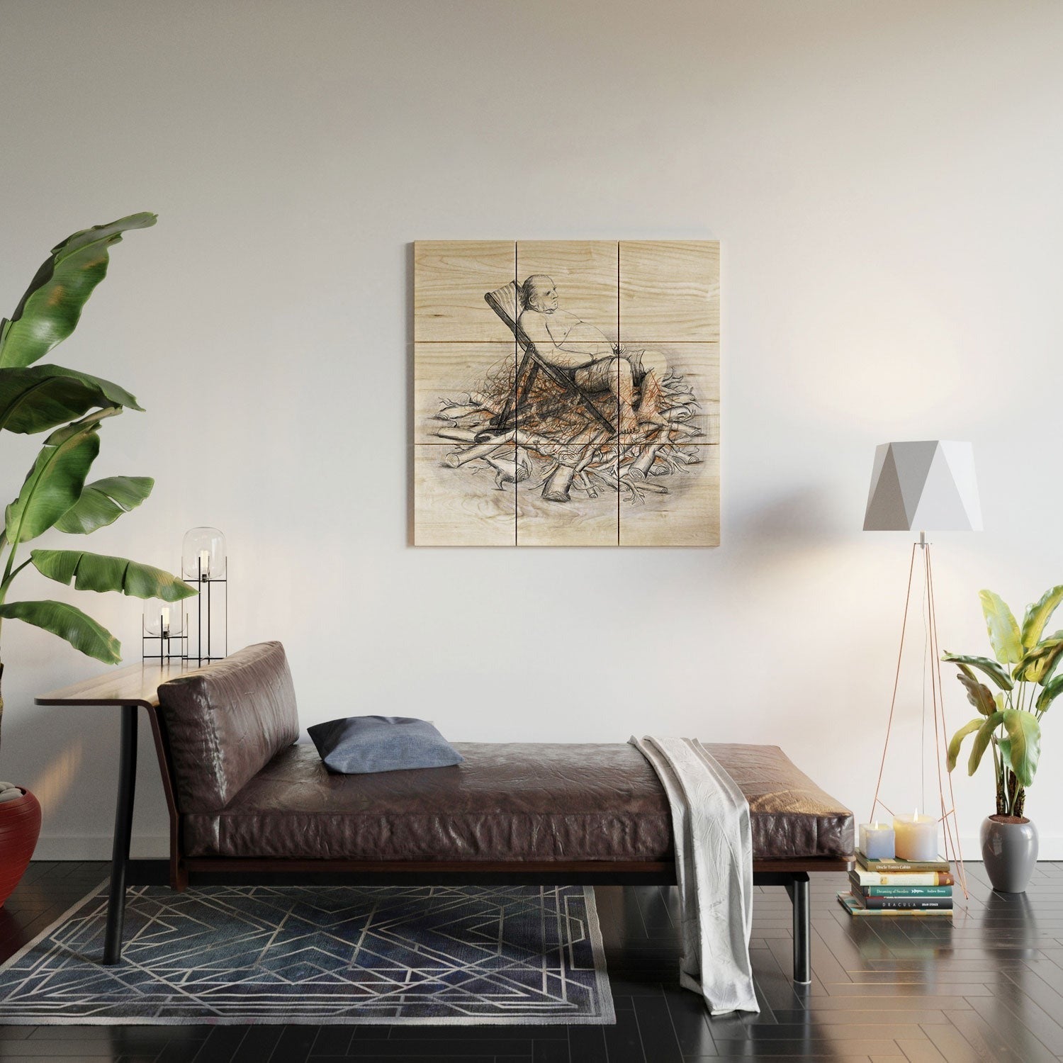Coco de Paris Why was I born Wood Wall Mural
