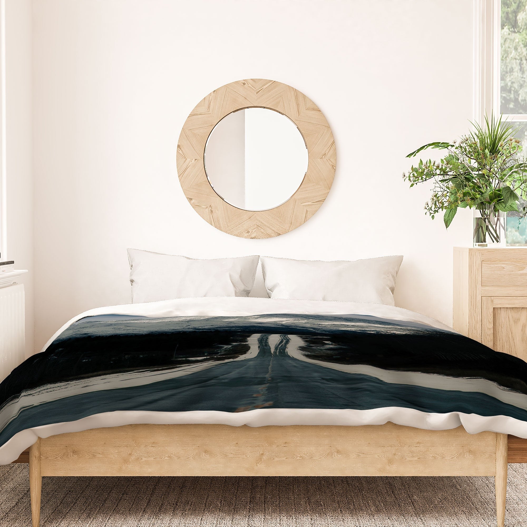 Hannah Kemp Alaska Drive Duvet Cover