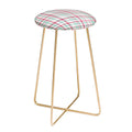 Lisa Argyropoulos Merry Vintage Plaid Counter Stool