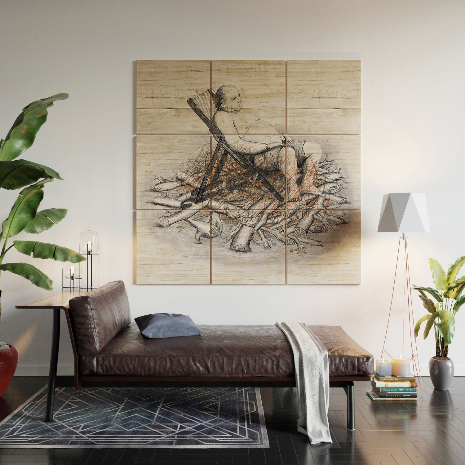 Coco de Paris Why was I born Wood Wall Mural