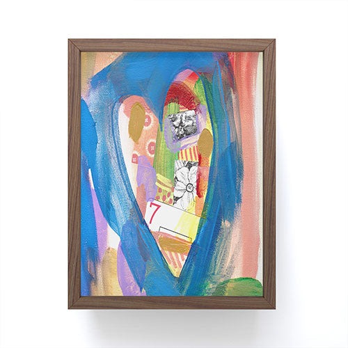 Natalie Baca Lucky in Love Framed Mini Art Print