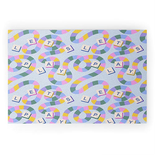 Design by Spark Scrabble Board Game Night Welcome Mat