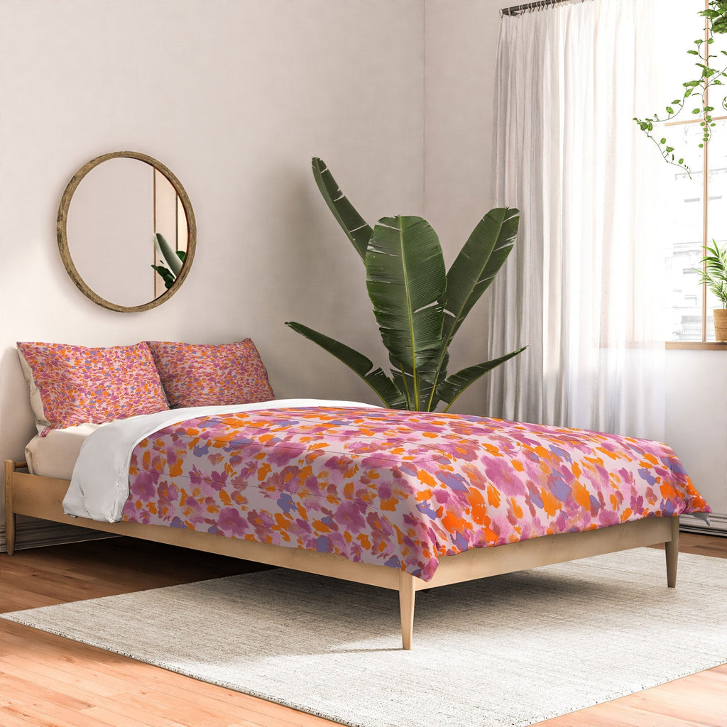 Gabriela Fuente Day Dreaming Watercolor Pink Comforter