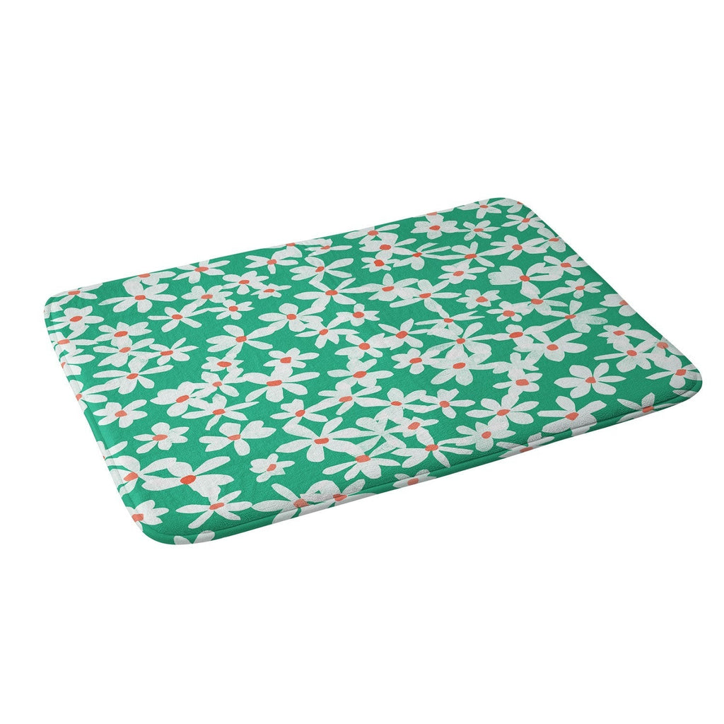 Garima Dhawan wildflowers 15 Memory Foam Bath Mat