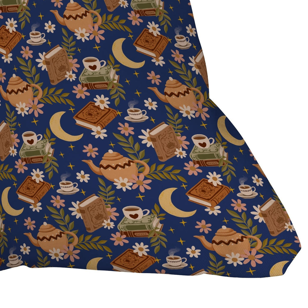 Avenie Moonlit Reading Nook II Outdoor Throw Pillow