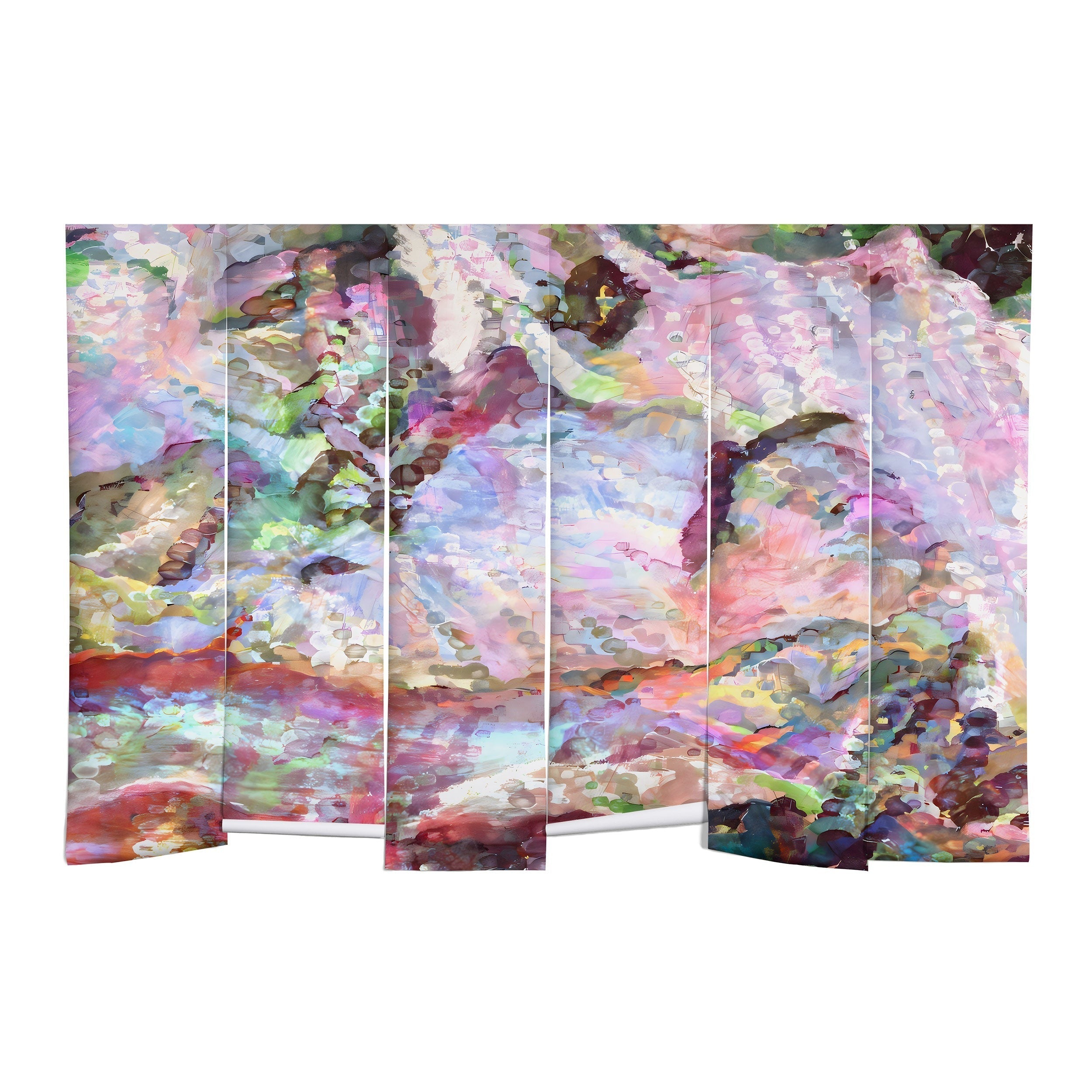 83 Oranges Sequin Haze Wall Mural