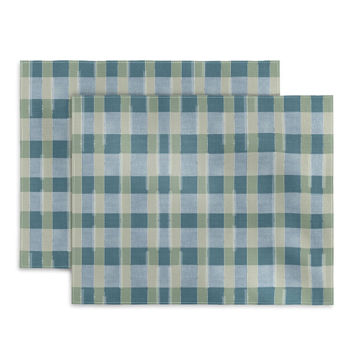 Marta Barragan Camarasa Country Style Checks Placemat