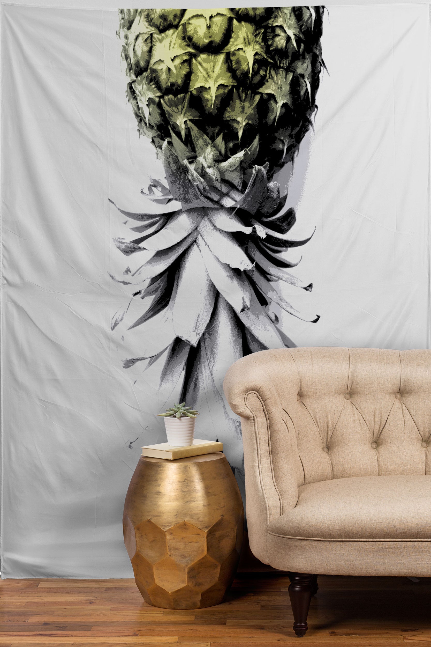 Deb Haugen Pineapple 1 Tapestry