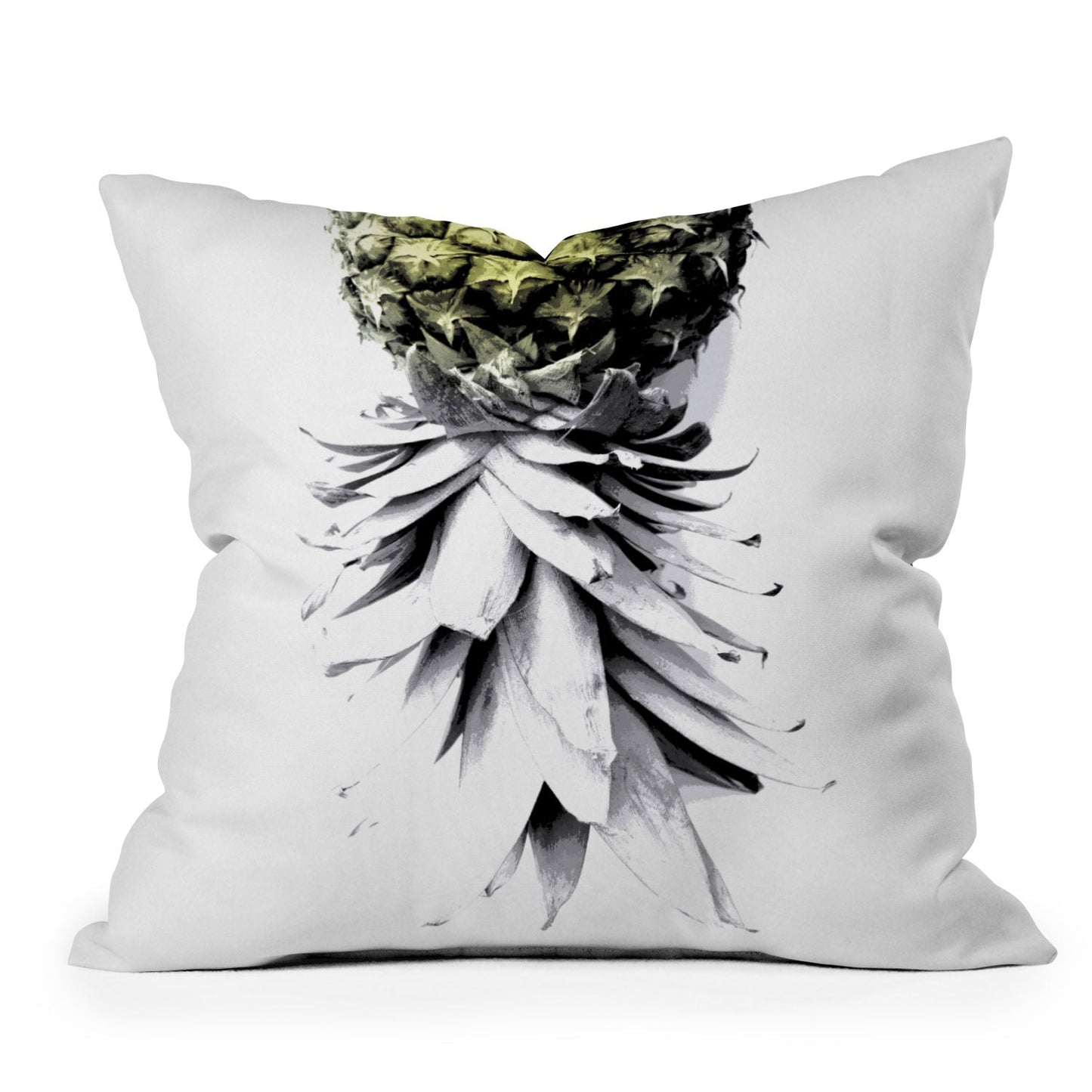 Deb Haugen Pineapple 1 Outdoor Throw Pillow