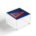 DENY Designs 1776 Pennant Acrylic Box