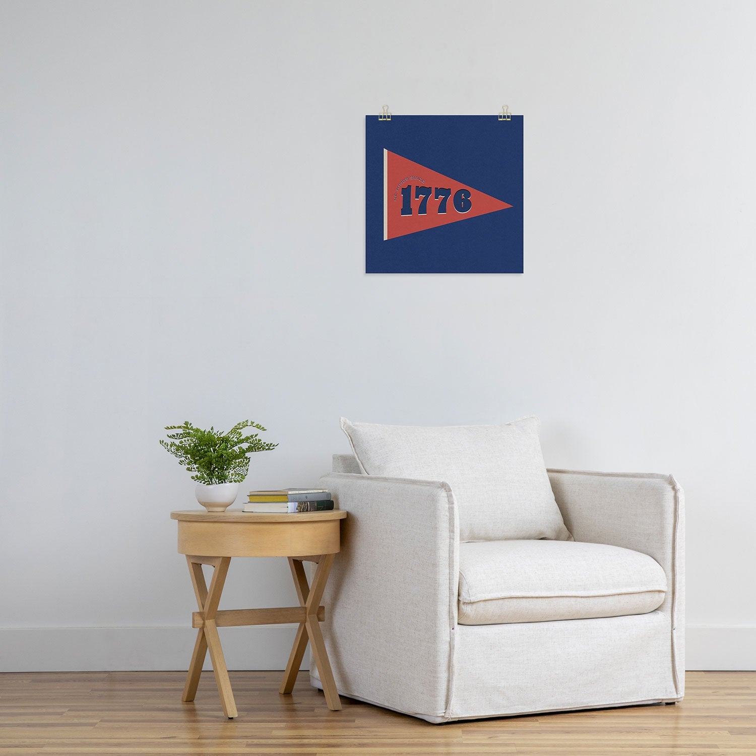 DENY Designs 1776 Pennant Art Print