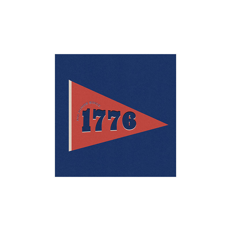 DENY Designs 1776 Pennant Art Print