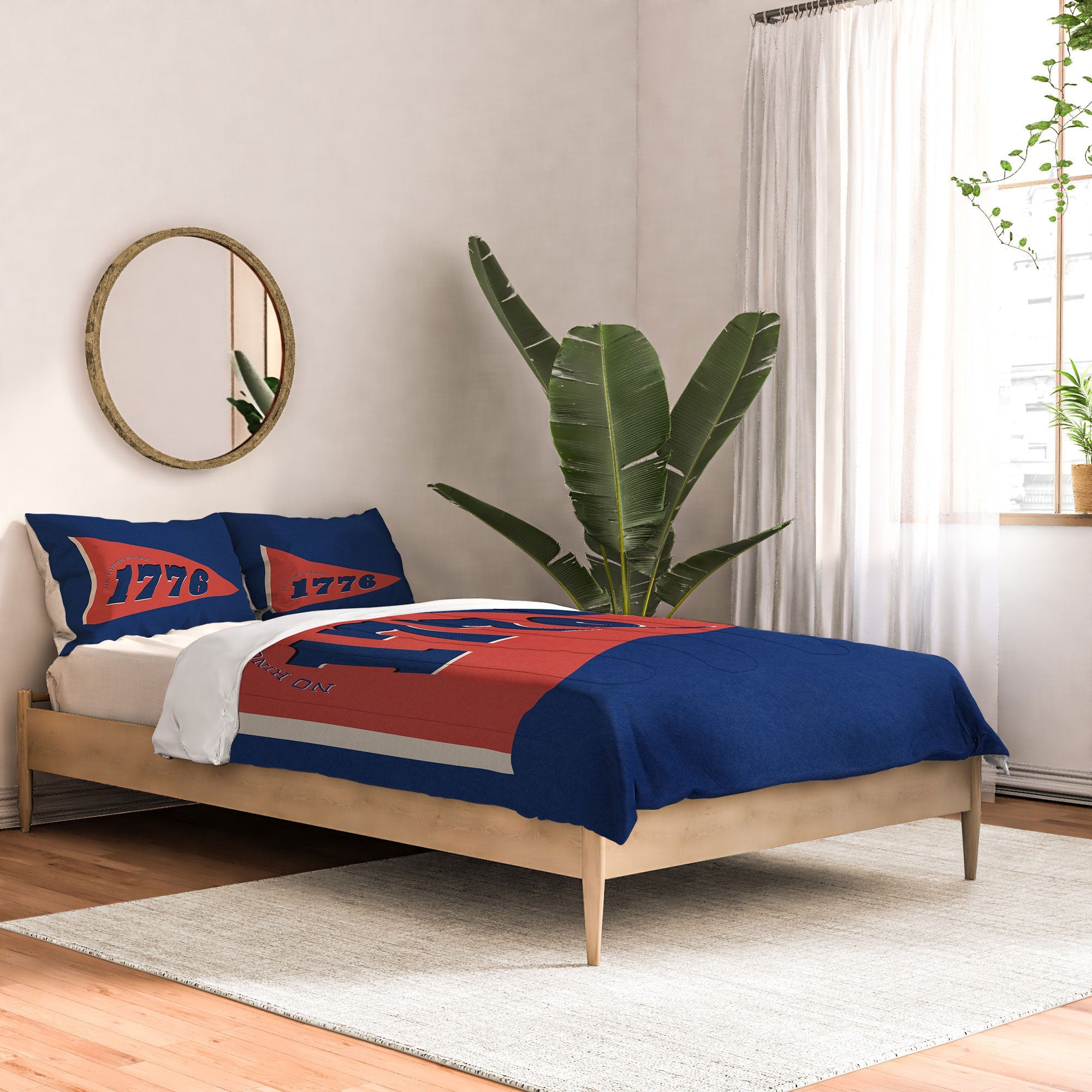 DENY Designs 1776 Pennant Comforter