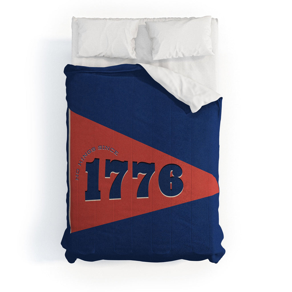 DENY Designs 1776 Pennant Comforter