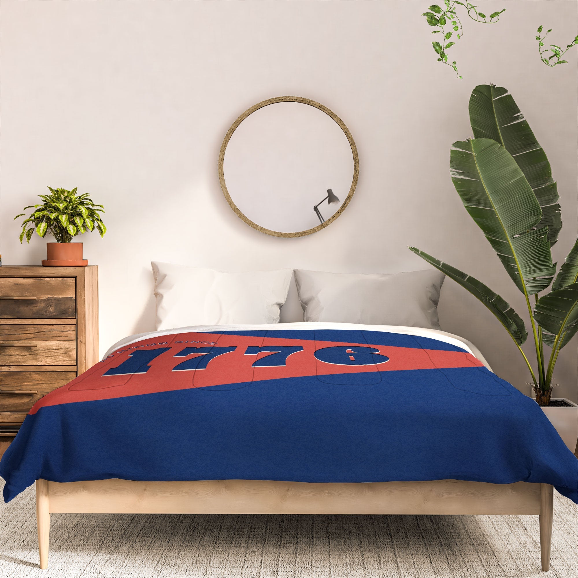 DENY Designs 1776 Pennant Comforter