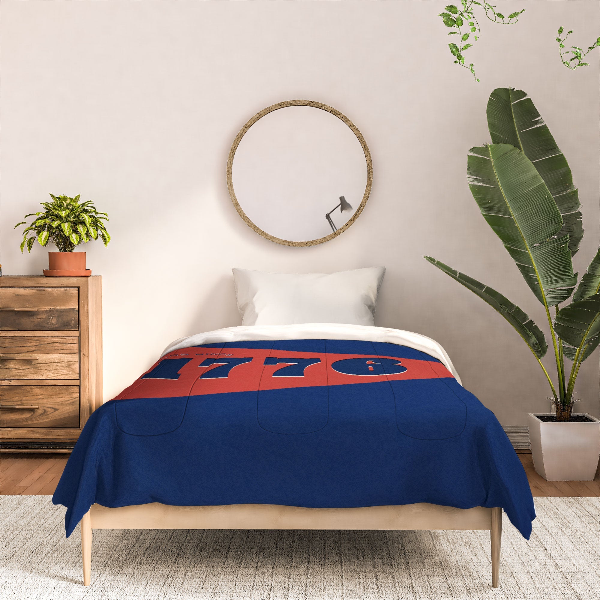 DENY Designs 1776 Pennant Comforter
