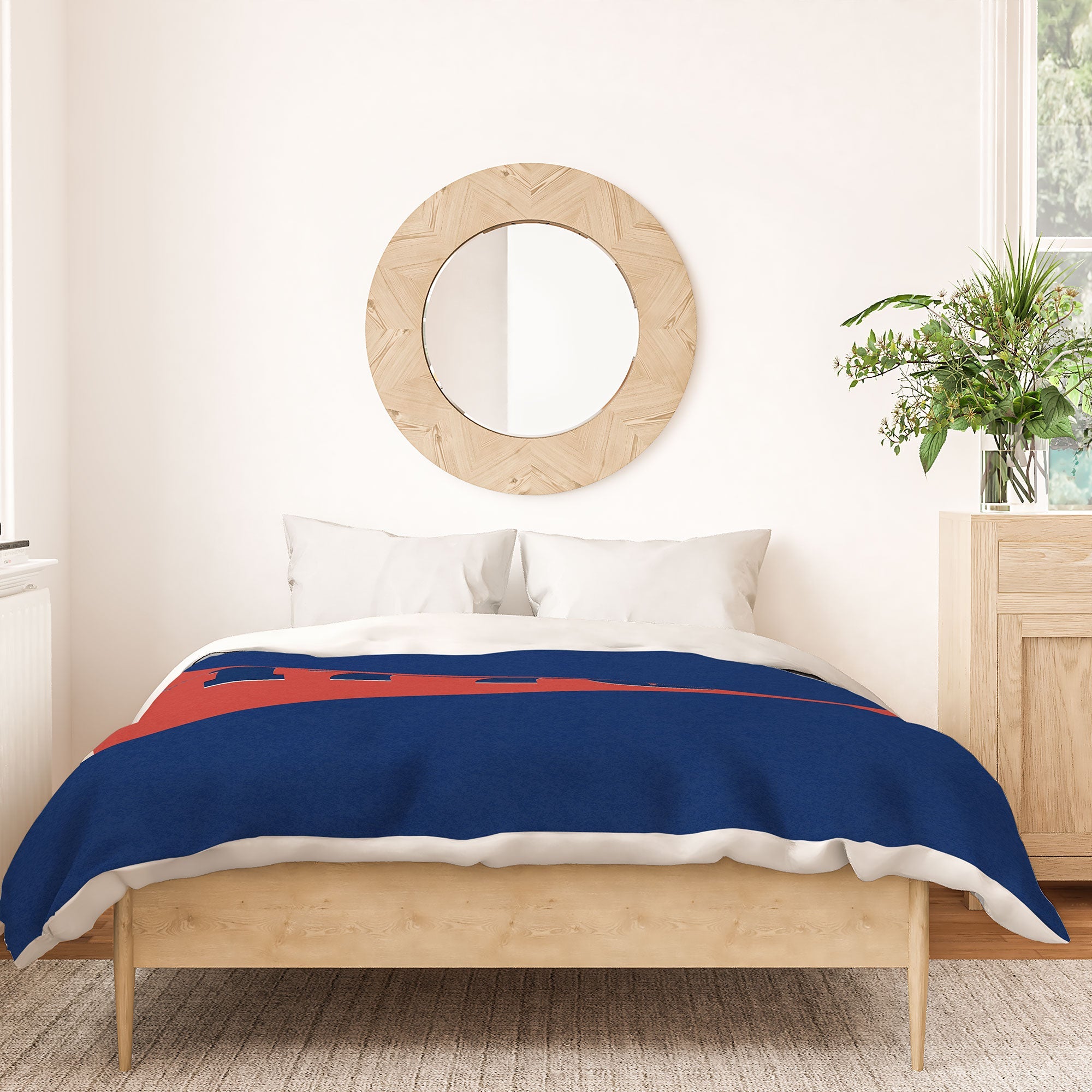 DENY Designs 1776 Pennant Duvet Cover