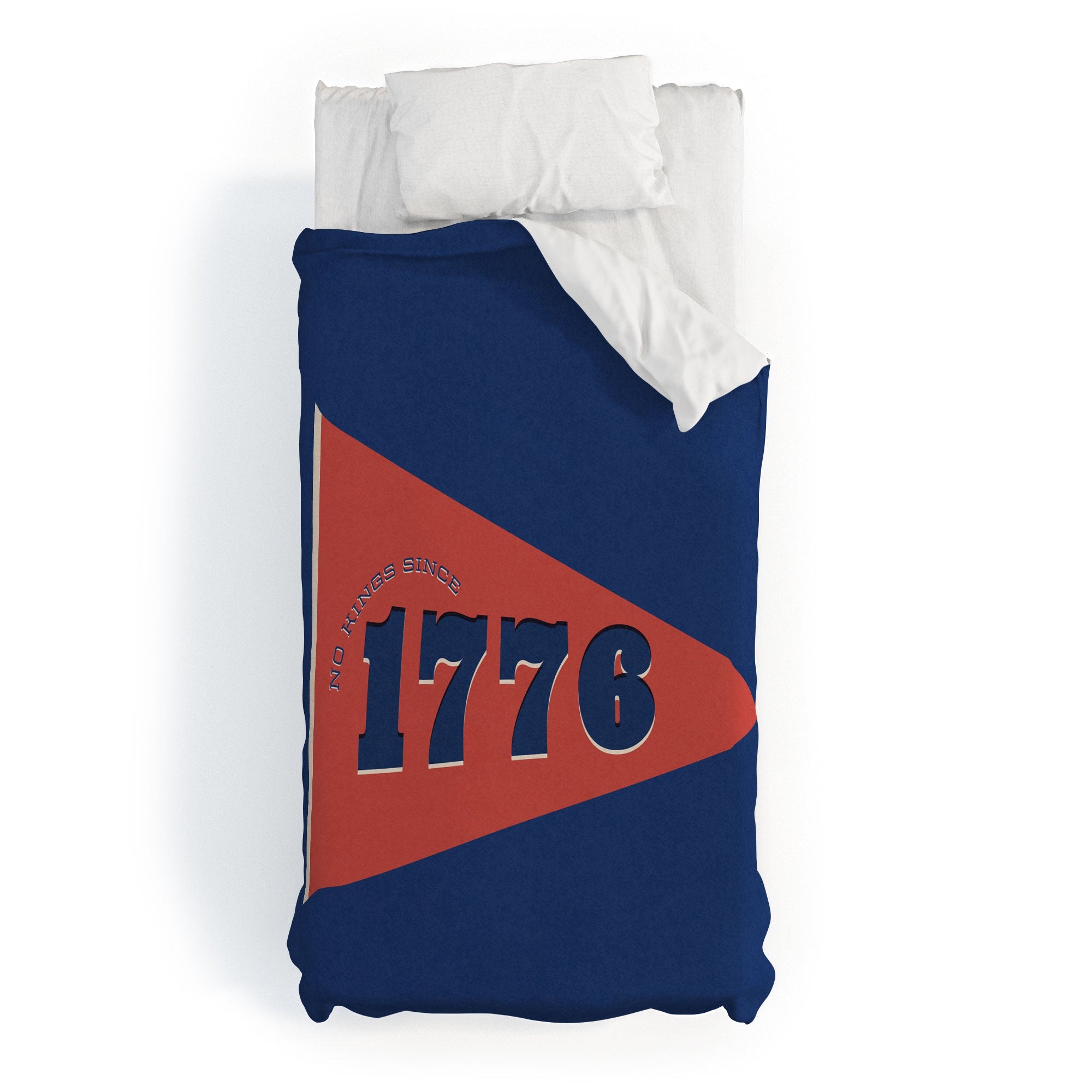 DENY Designs 1776 Pennant Duvet Cover