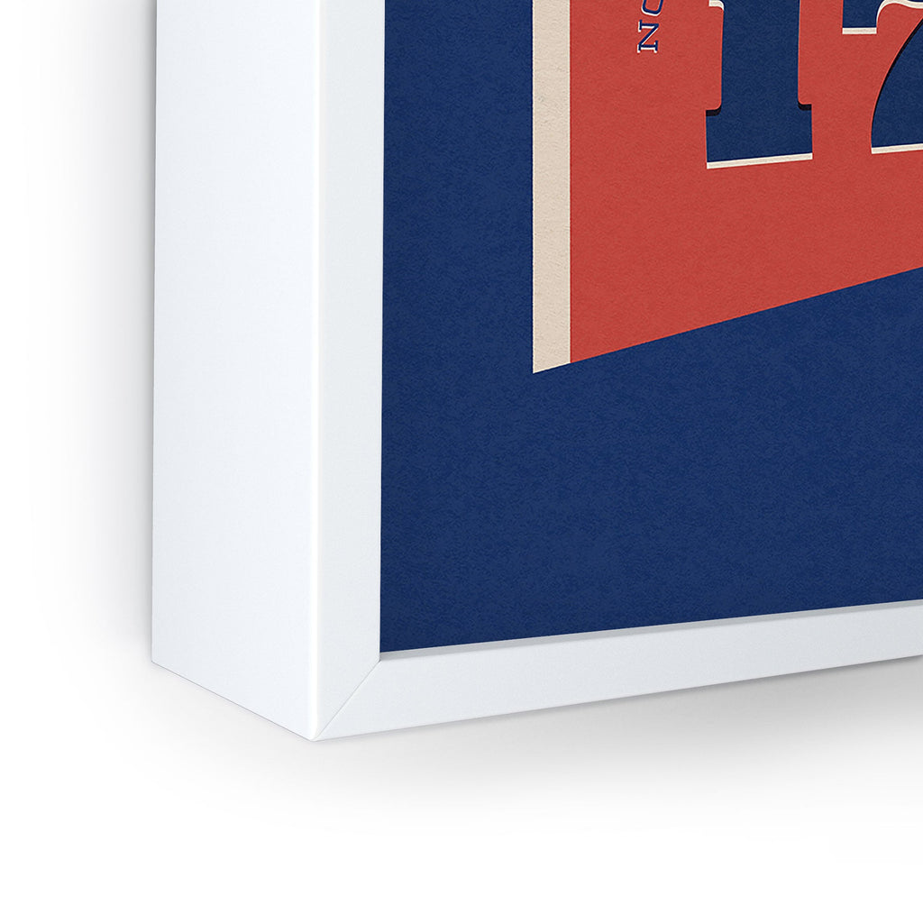 DENY Designs 1776 Pennant Framed Mini Art Print