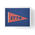 DENY Designs 1776 Pennant Framed Mini Art Print