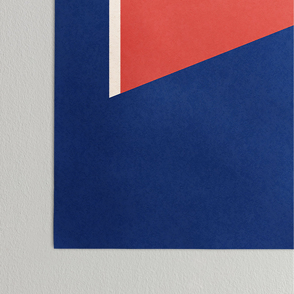 DENY Designs 1776 Pennant Poster