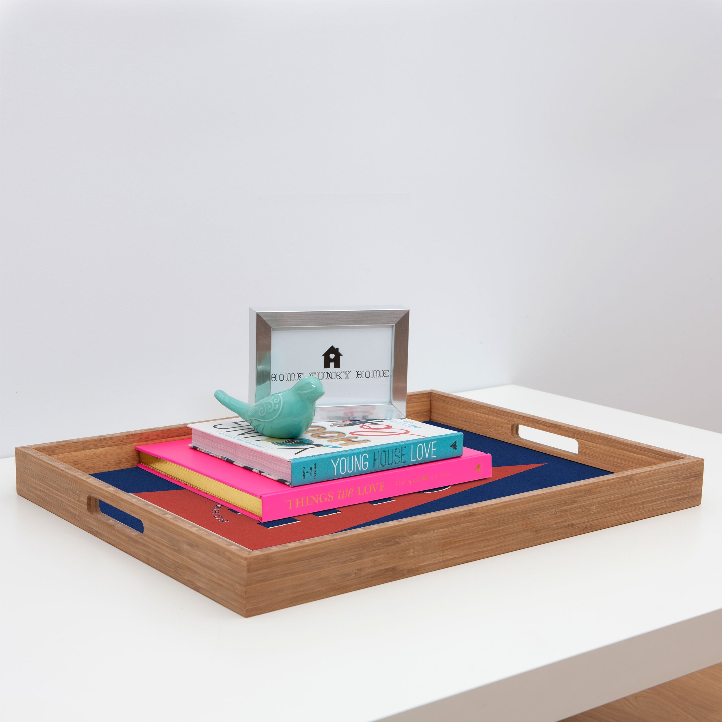 DENY Designs 1776 Pennant Rectangular Tray
