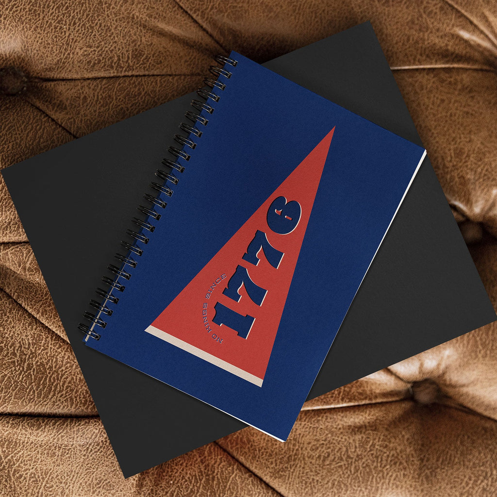 DENY Designs 1776 Pennant Spiral Notebook