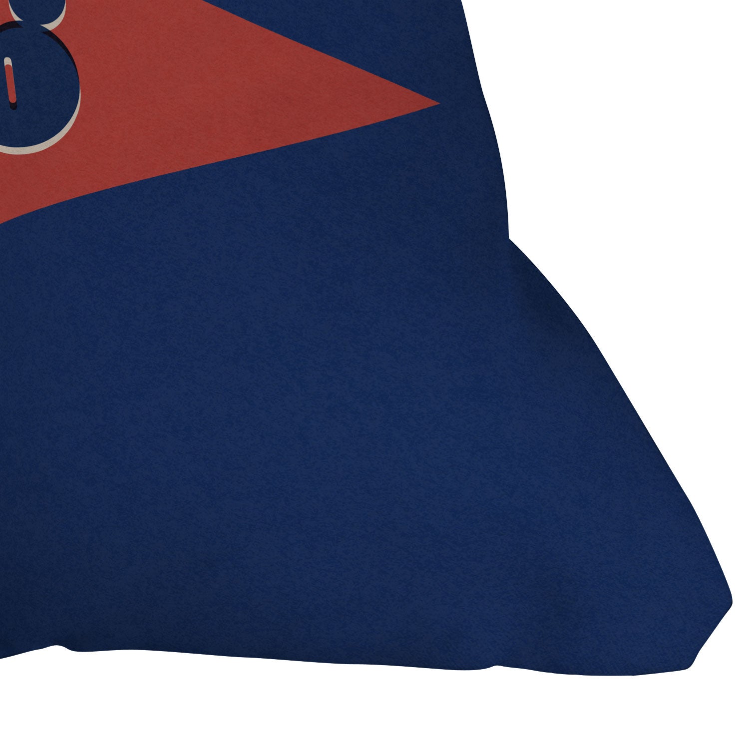 DENY Designs 1776 Pennant Outdoor Throw Pillow
