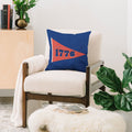 DENY Designs 1776 Pennant Throw Pillow