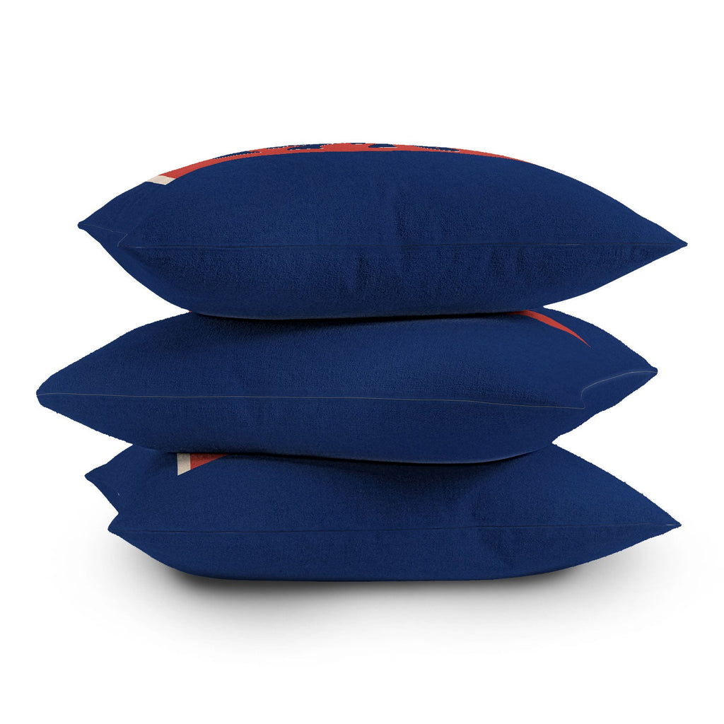 DENY Designs 1776 Pennant Outdoor Throw Pillow