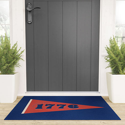DENY Designs 1776 Pennant Welcome Mat