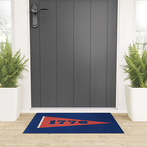 DENY Designs 1776 Pennant Welcome Mat