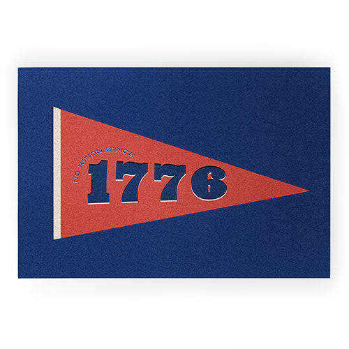DENY Designs 1776 Pennant Welcome Mat