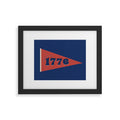 DENY Designs 1776 Pennant Framed Art Print