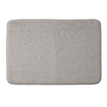 DENY Designs Abstract Lines Light Gray Memory Foam Bath Mat