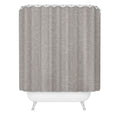 DENY Designs Abstract Lines Light Gray Shower Curtain