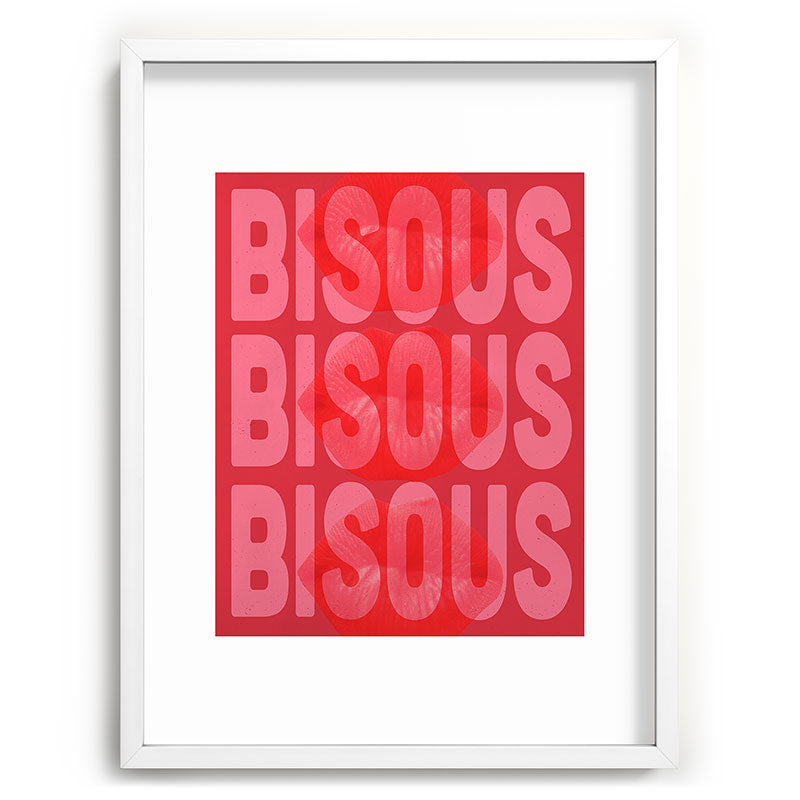 DENY Designs Bisous Recessed Framing Rectangle