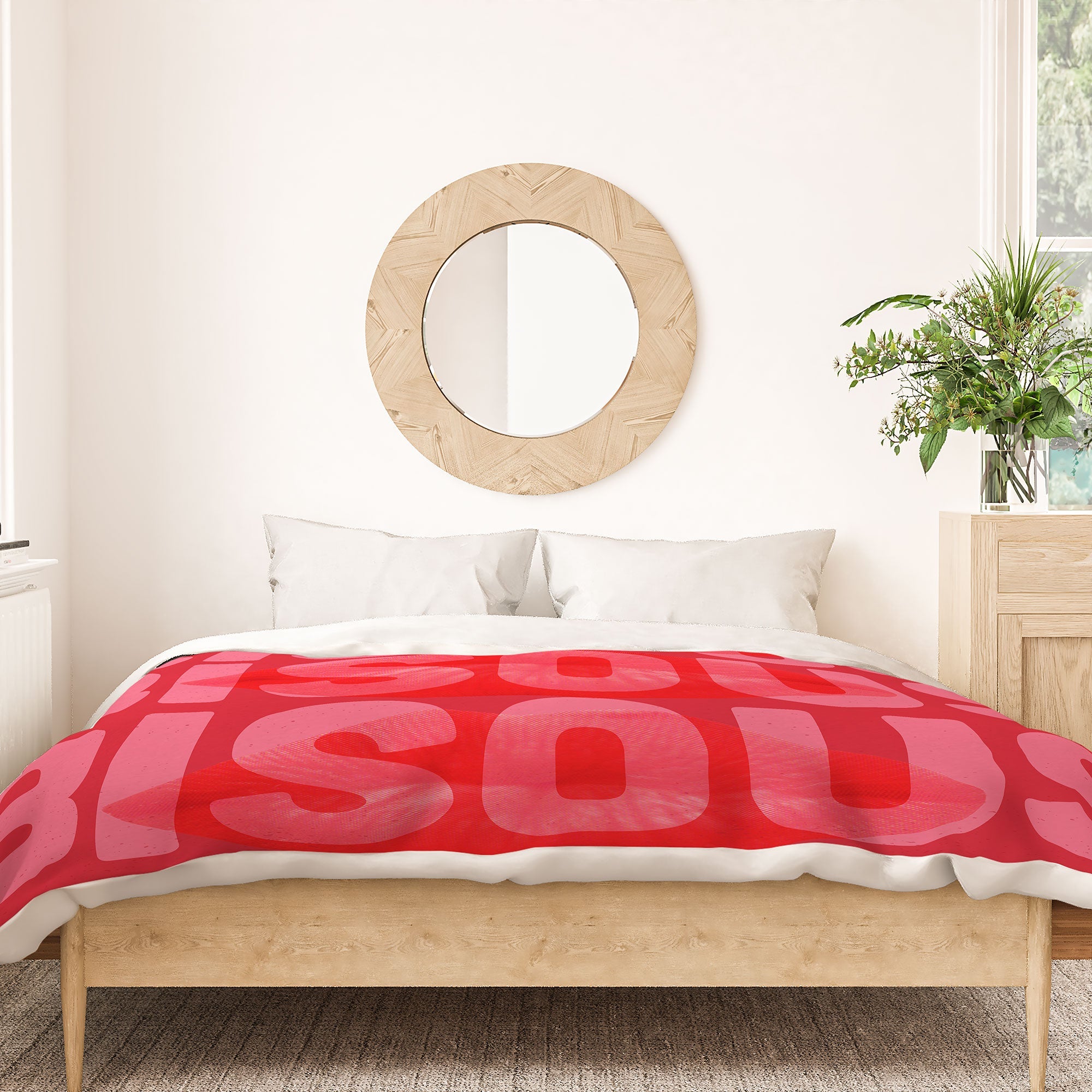 DENY Designs Bisous Duvet Cover