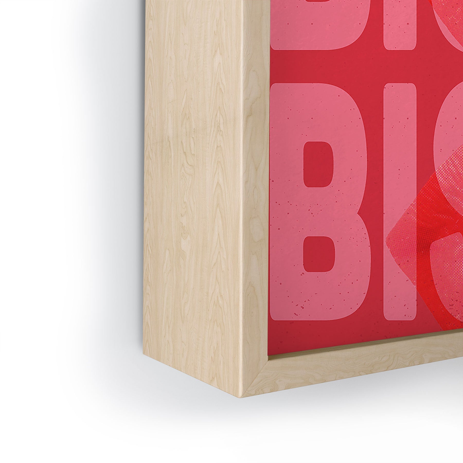 DENY Designs Bisous Framed Mini Art Print