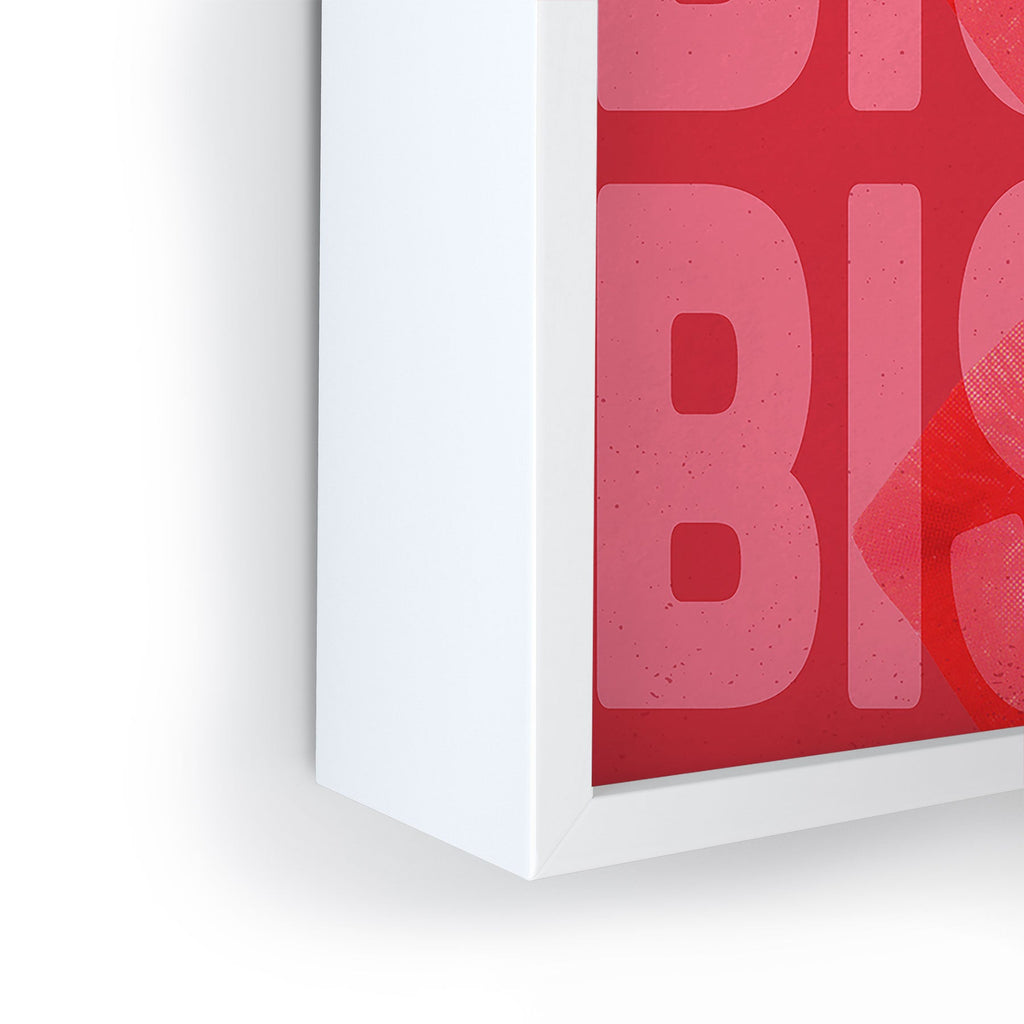 DENY Designs Bisous Framed Mini Art Print
