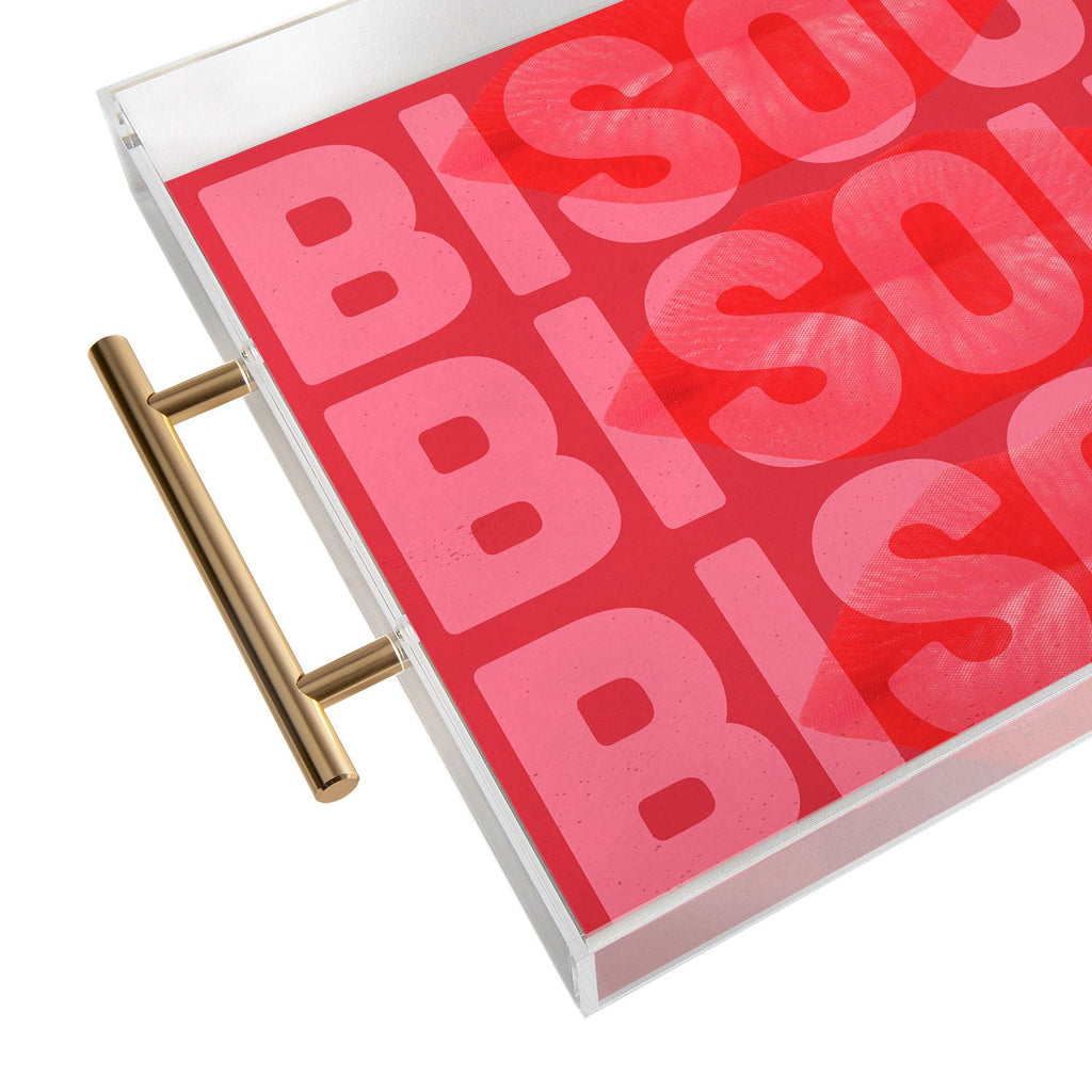 DENY Designs Bisous Acrylic Tray